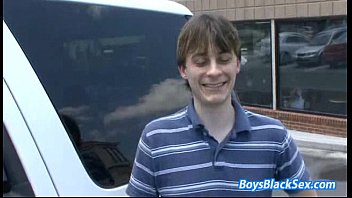 Preview 3 of Clips Aniper - Blacks On Boys -Nasty Interracial Gay Hardcore Fucking 12
