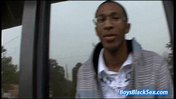 Preview 1 of Horny Wives Com - Blacks On Boys -Nasty Interracial Gay Hardcore Fucking 10