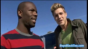 Preview 2 of Homo Female Mom - Blacks On Boys -Nasty Interracial Gay Hardcore Fucking 13