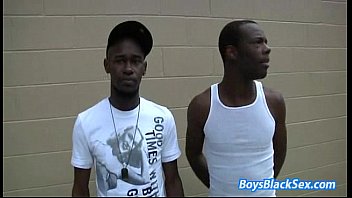 Preview 2 of Boz V Rachel Solari Latina - Blacks On Boys -Nasty Interracial Gay Hardcore Fucking 01