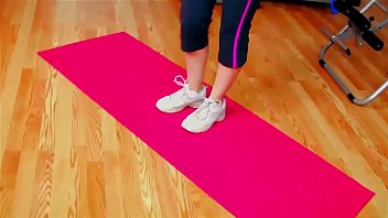 Preview 1 of Asian Amatuer Mfc - Busty Teen Jessica bouncing workout - more videos on DigitalTeenPorn.com