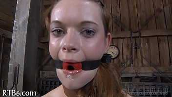 Preview 2 of Barbara Lesbian Anal - Sweet agony for lusty hottie