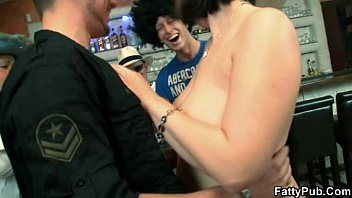 Preview 1 of A Video 967 - Plump babe takes two cocks from both ends