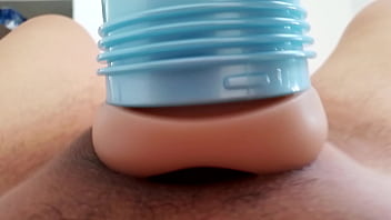 Preview 4 of Mid Hight Sex - Fleshlight session,  closeup. June 13,  2023.