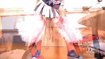 Preview 2 of Sex Fuck Prty - Cheerleader Deluxe - A Blonde Teen&#039_s Toe Sucking Story