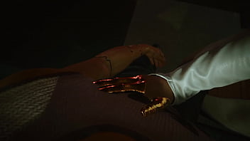 Preview 2 of Whet Xx - Hanako Arasaka - Hammer Club Sex Scene (Cyberpunk 2077 In-game Ultra Settings)