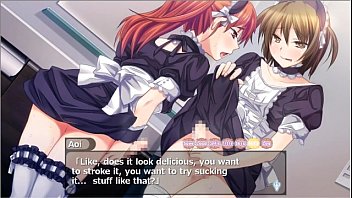 Preview 3 of Erkek Bayan K Z Doktor - Otomaid Aoi Route Scene #2 (Part 2)