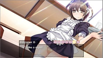 Preview 1 of Erkek Bayan K Z Doktor - Otomaid Aoi Route Scene #2 (Part 2)