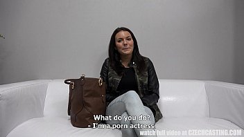 Preview 1 of Sex Hende Bp - Super Hot Brunette at Czech Casting