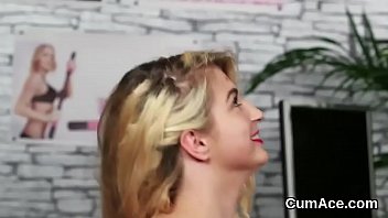 Preview 3 of Brazzalar - Spicy babe gets cum shot on her face eating all the jizm