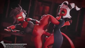Preview 1 of 1st Time Painful Sex 3gp Clips - Moxxie has sex with his wife