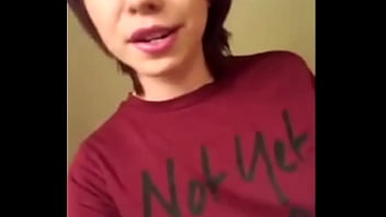 Preview 2 of Big Sex Stort - weirdo teen selfie flash tits
