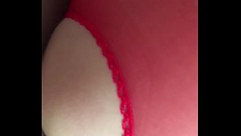 Preview 2 of Bryci Baby Countdown - Red Nylon Lingerie Angentina Escort cumshot