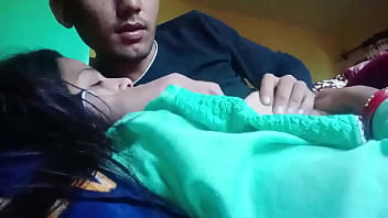Preview 3 of Mom Footsex - Kissing and pressing boobs of girlfriend
