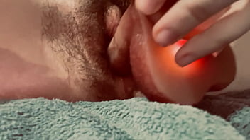 Preview 2 of Old Man Sex Vk - FTM trans man fucks pussy with dildo