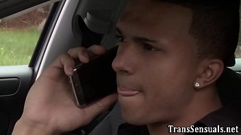 Preview 1 of Son And Old Grandmother - Trans babe cums stroking
