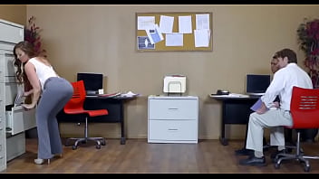 Preview 1 of Chubby Hot Mom Teach - Brazzers secretary MILF