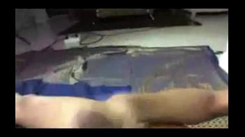 Preview 1 of Sunny Leone Make Car Insex - She-doll releases a load of cum on her belly