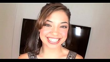 Preview 1 of Two Sex Ladier Jojo Kiss Sex - Tiny Teen w/ Tight Ass Eats Spoonful of Cum