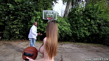 Preview 2 of Naila Nim - BANGBROS - Petite brunette stretched out