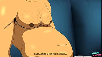 Preview 4 of Burya Xxx Bf Video - O Daddy Urso Maduro pegou o twink de 19 anos cheirando a sua cueca - Hentai Bara Yaoi
