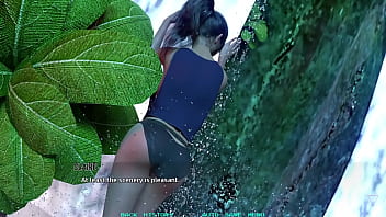 Preview 1 of Mother Tesn - Name88&#039_s Triangle #17 - Splashing Water At The Girls