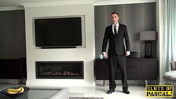 Preview 1 of Dog And Gaile - Bigtitted english sub doggystyled and toyed