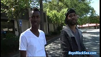Preview 1 of Big Boobs Skinny Girls - Blacks On Boys - Gay Bareback Hardcore Fuck Video 08