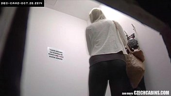 Preview 1 of Hot Porn Film Semii - Amateur Czech Blonde Spied in Changing Room