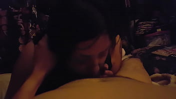 Preview 1 of Boy Smell Girl Underway - Sucking dick with love.