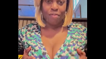 Preview 2 of Okuzina Emana Me Senga - HAPPY FRIDAY!!!!! #Ebonytitties#Nobra#Bigblacktitties#ebonybbw#Transtitties#Blacktrans#Ebonytrans#BlackTgirls