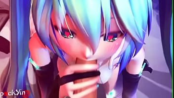 Preview 4 of Redhead First Anal - Hatsune Miku Append &quot_ I Love You Mamando Pinga&quot_