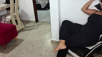 Preview 1 of Anal Jerking - Cheating at home with my little step-nephew
