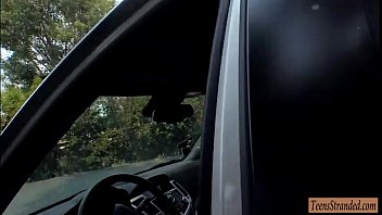 Preview 1 of 2boy In 1gril - Hot ass teen screwed by stranger dude for a free ride