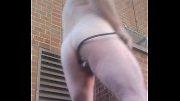 Preview 3 of Tooo Young Boy - Joey D outdoor anal show his curvy boybutt squirting in the SUN?