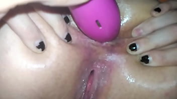 Preview 2 of Now Xxl Bangalore - wife takes dildo in ass no lube