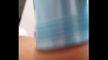 Preview 4 of Sleeping Mom Jepun - Fleshlight session,  closeup. June 13,  2023.