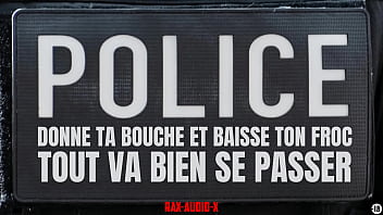 Preview 2 of Woman Manager - Tu n&#039_aurais pas du te mettre a bander pendant que ce policier fouiller ton Boxer