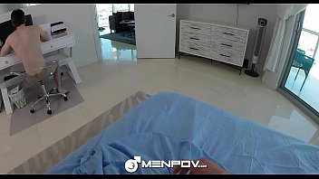 Preview 1 of Teen Gargles Cum In Pov - MenPOV - Toney Banks Hardcore POV with Dirk Wakefield