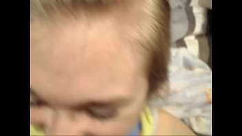 Preview 4 of Porno Gay Travlo - Blonde sucks and ride her boyfriend in a towel