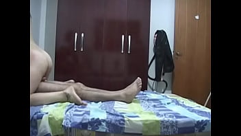Preview 1 of Wife His Son - Loira safada cavalgando e gemendo na vara
