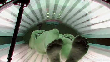 Preview 3 of A Boydys Woman - Self Fingering in Solarium Room