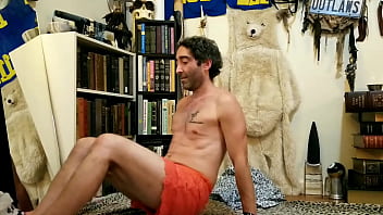 Preview 3 of Fisted Japanese - Booty shorts yoga to help you cum with Max Shenanigans