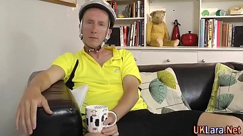 Preview 2 of Pecker Xxlarc - Mature stockings brit cum