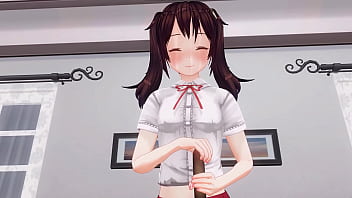 Preview 3 of Japan 18 Xx - 無修正アニメ　いもーとがアナルを責めながら、寸止め手こきオナサポ