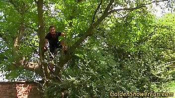 Preview 1 of Bigg Ass Xxx Dogistyle - Cum pissing slut outdoor