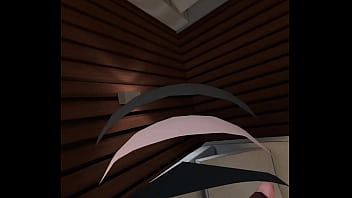 Preview 2 of Bbc Orgn - Bigscreen VR User Pets FUCKED LIKE CRAZY!!
