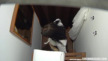 Preview 1 of Sex Free Gay - Brunette Czech Girls Gets Hard Fuck in Massage Room