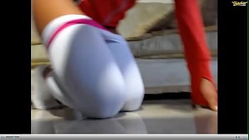 Preview 4 of Home Made Scissors - Busty girl squirting and cleaning