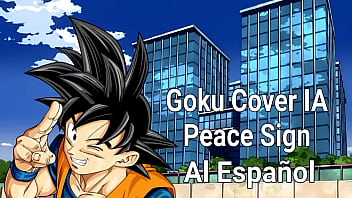 Preview 2 of Www Vedio Hd Xxx Indea - Goku Cover IA Peace Sign Al Espa&ntilde_ol